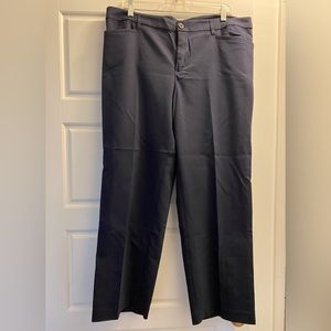 Christopher & Banks trousers, size 16 short, Navy